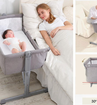 Star Ibaby, cuna Colecho, regulable en altura, reclinable, 2019